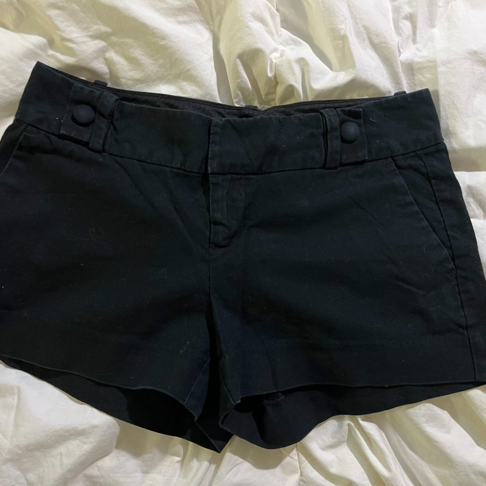 Banana Republic Black Chino Shorts